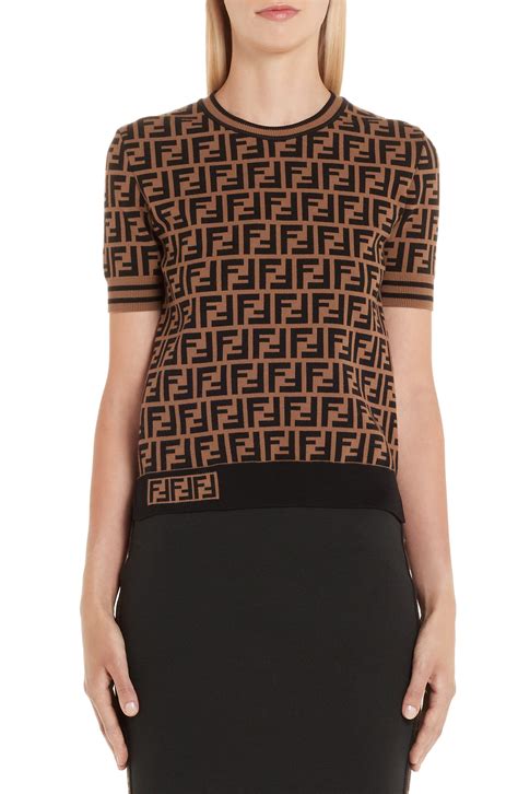 fendi ff knit top|fendi ladies knitwear.